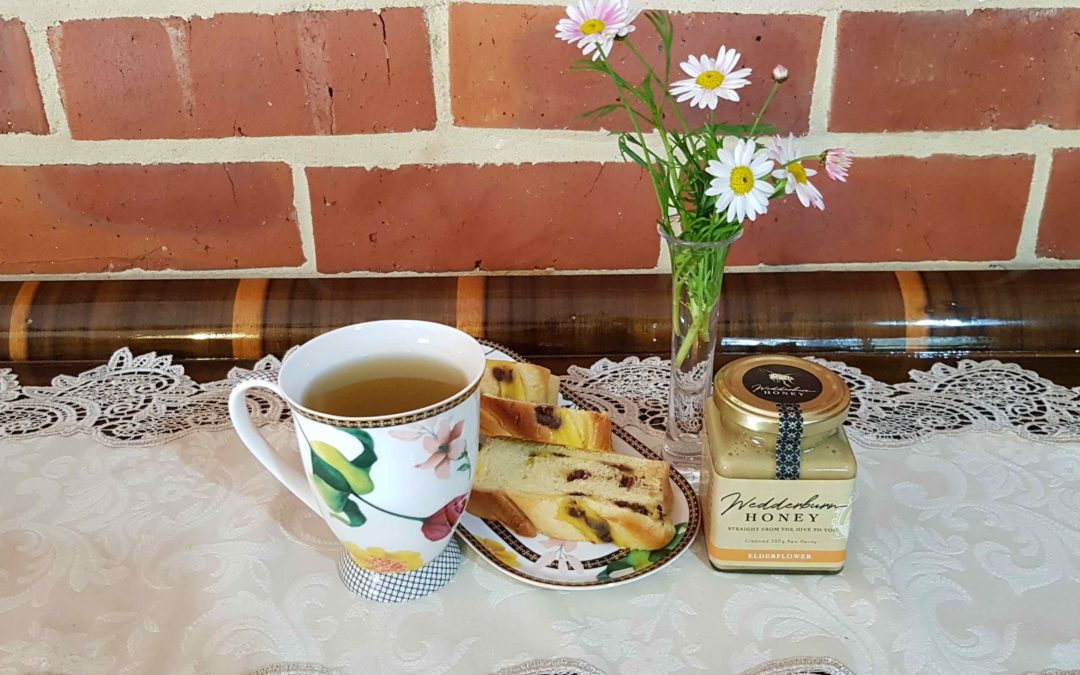 Elderflower Honey Tea